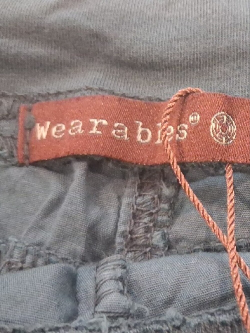 NWT--XCVI WEARABLES ABYSS PIGMENT CLARISSA POPLIN CARGO SHORT! - Picture 2 of 5
